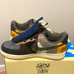 Air Force 1 Low Travis Scott Size 12 Multi-color/Mute Polychrome/Mute